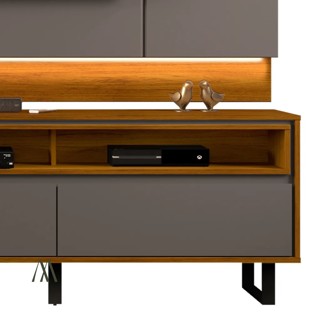 Santi TV Stand with Wall Panel