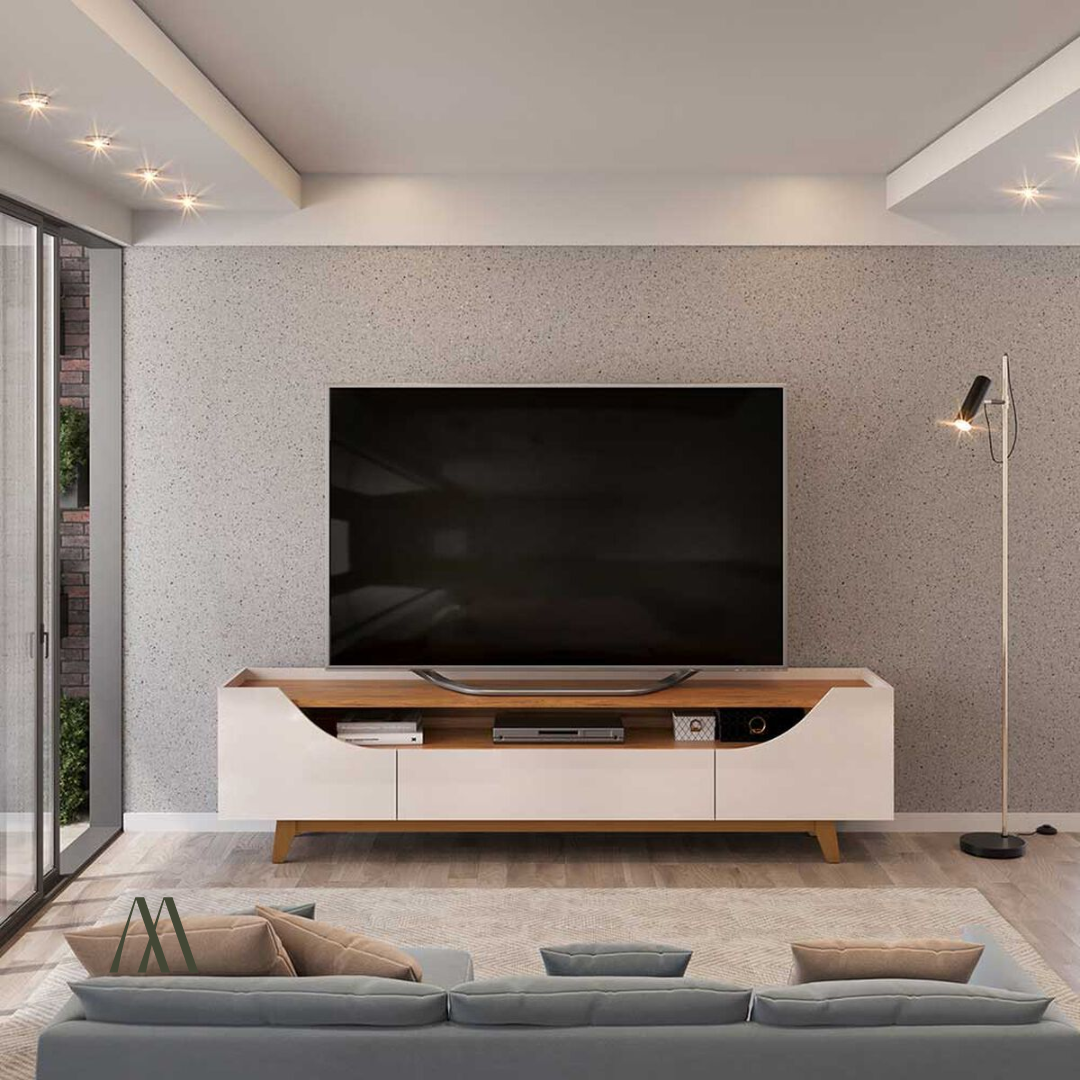 Lilac TV Rack
