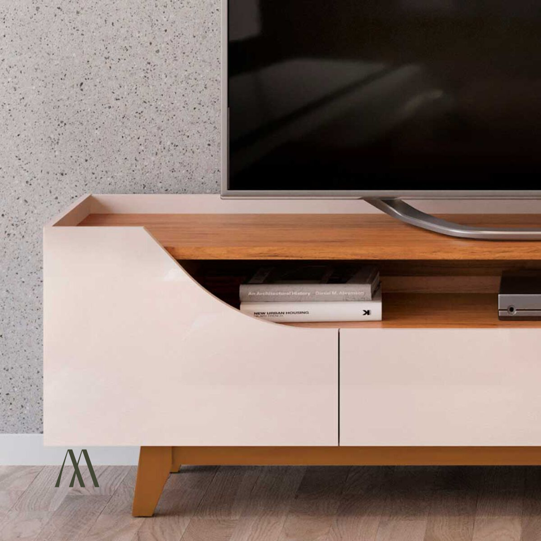 Lilac TV Rack