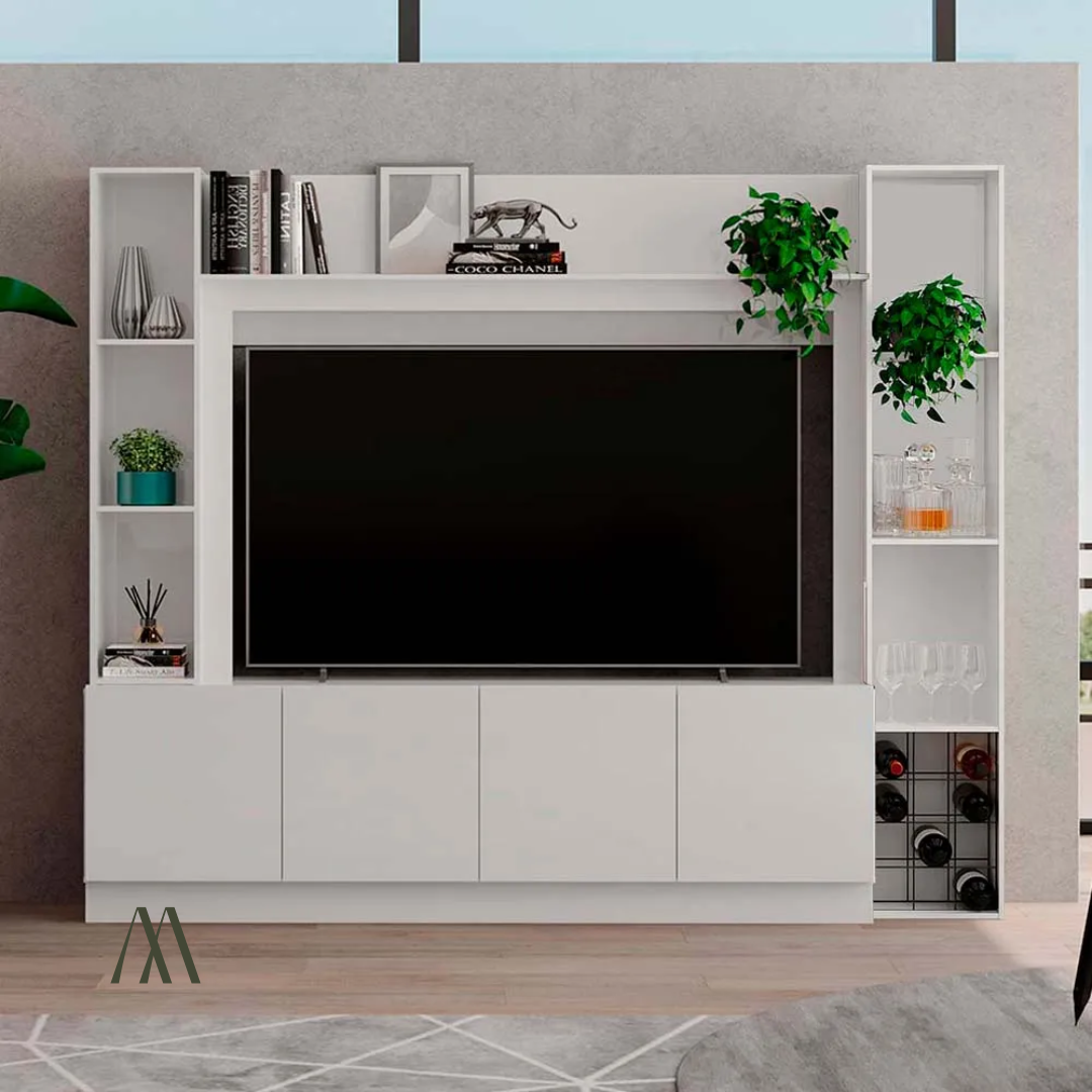 Mystic TV Stand with Wall Panel