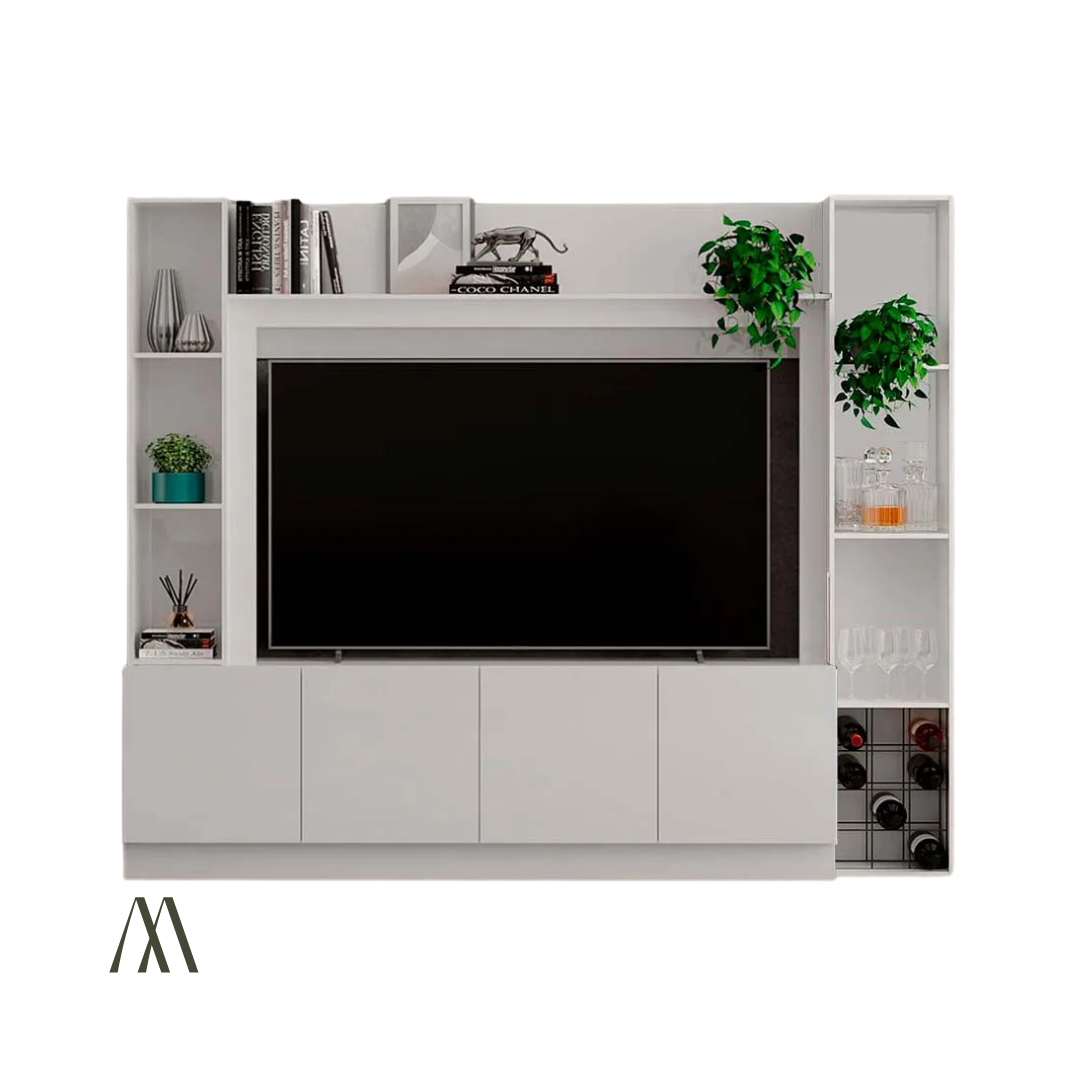 Mystic TV Stand with Wall Panel