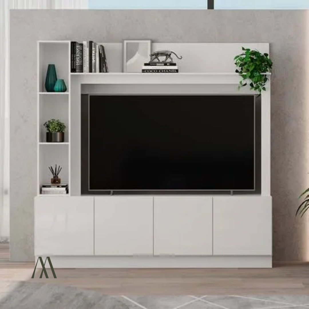 Mystic TV Stand with Wall Panel