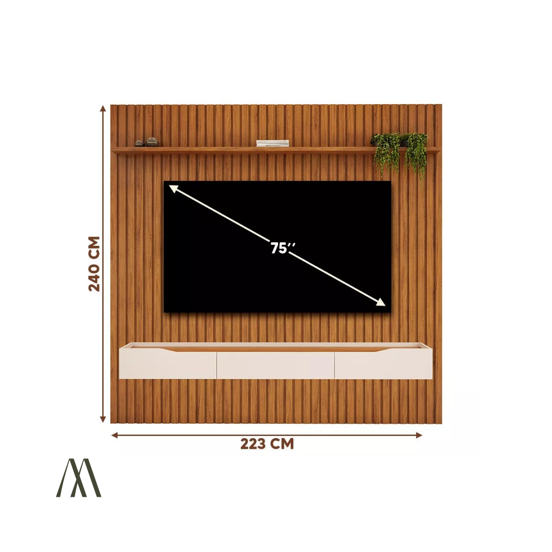 Paris 2.2 TV Wall Panel