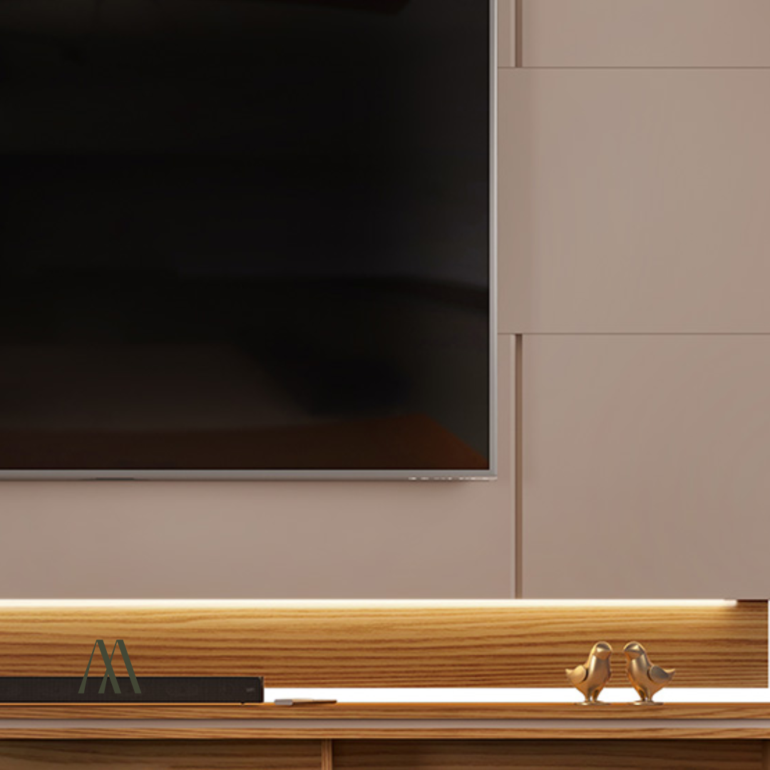 Santi TV Stand with Wall Panel