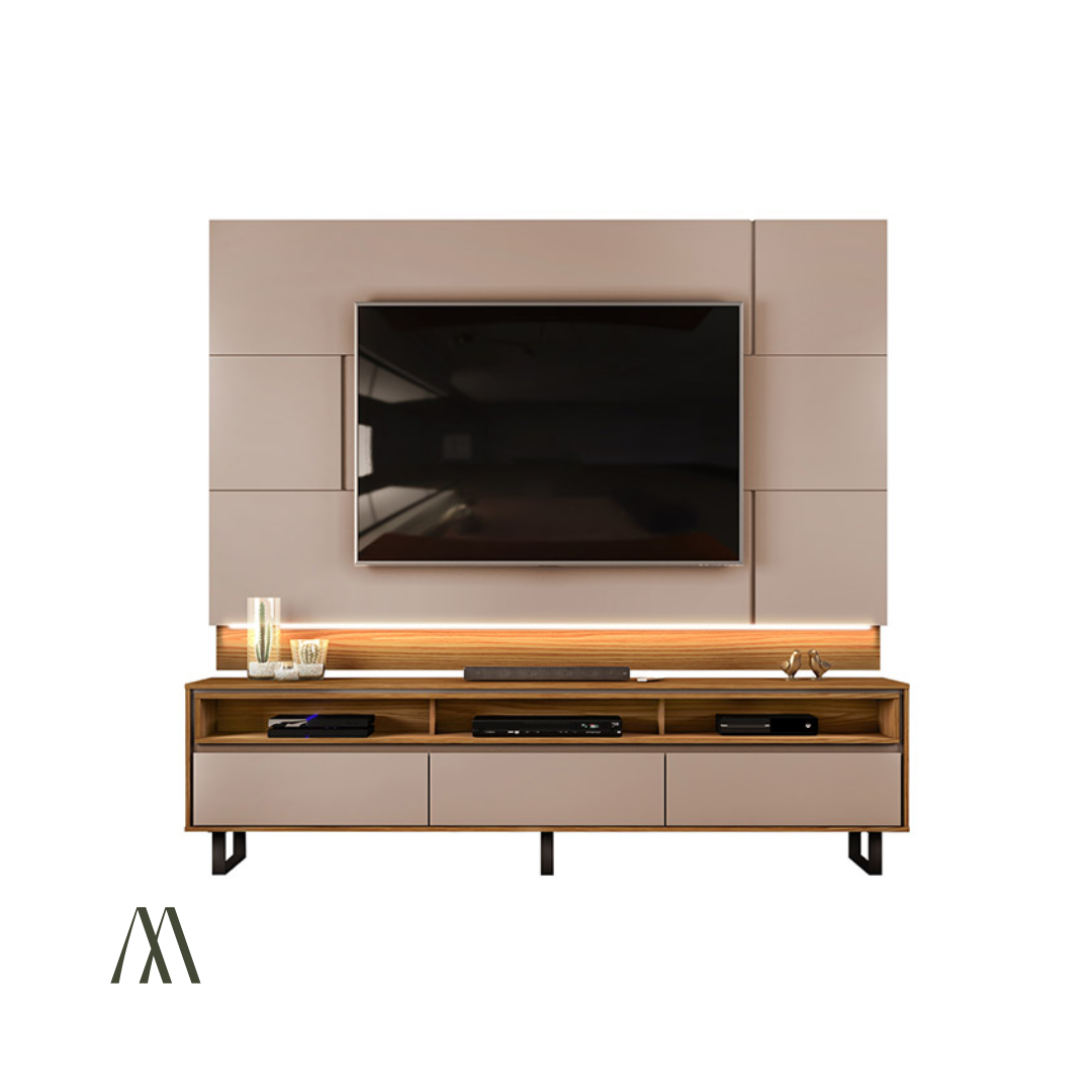 Santi TV Stand with Wall Panel