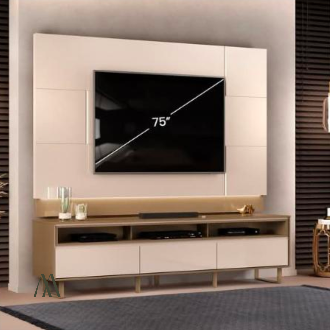 Santi TV Stand with Wall Panel