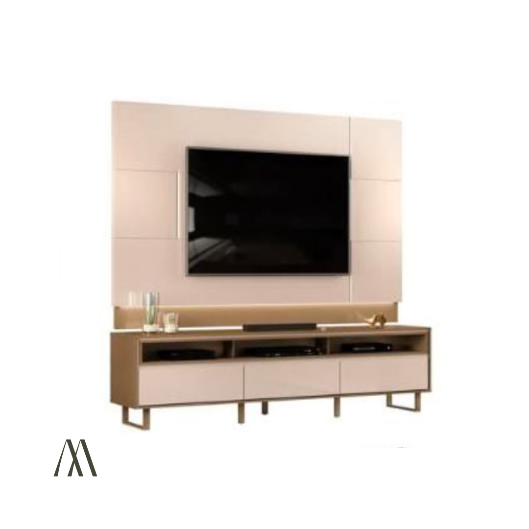 Santi TV Stand with Wall Panel
