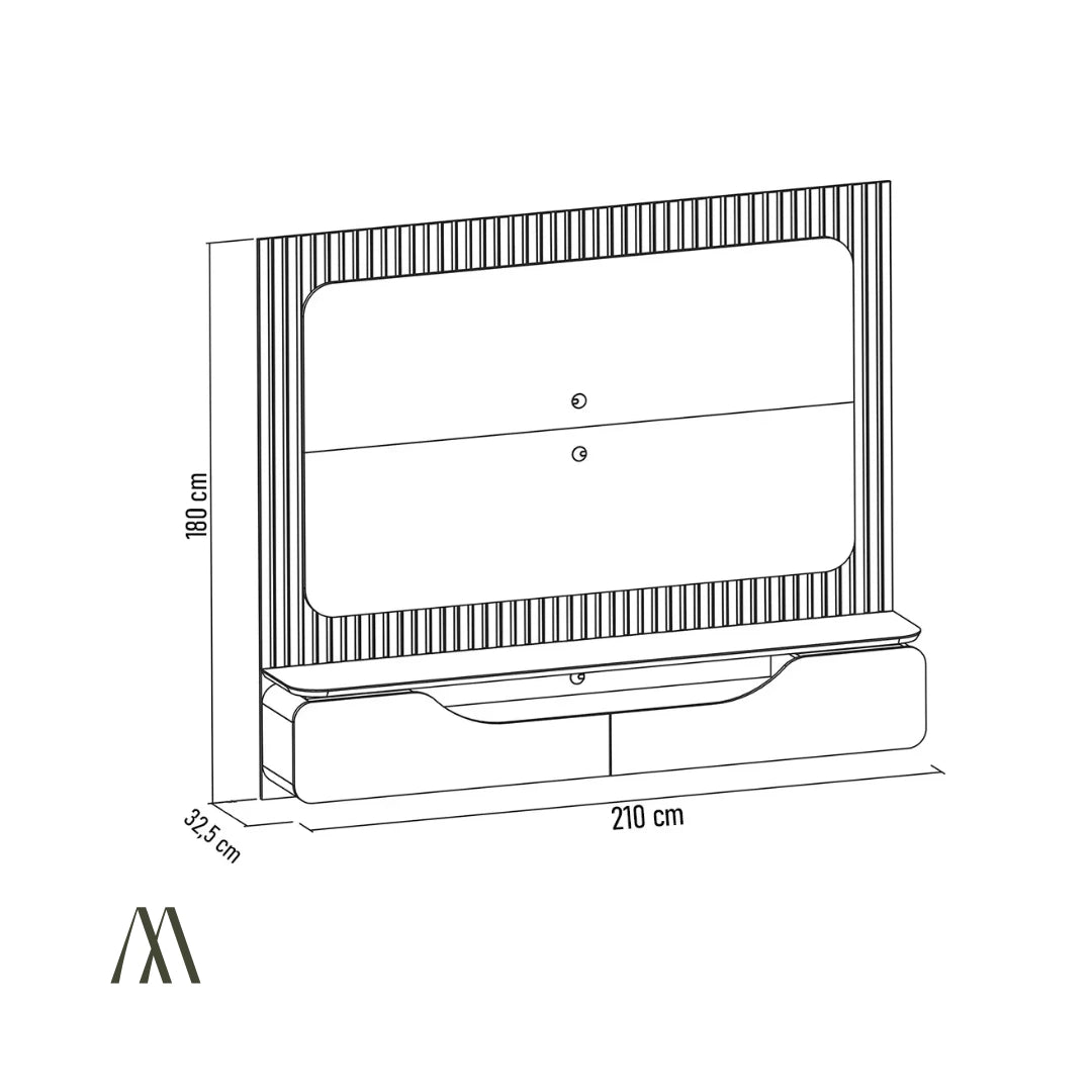 Theo TV Wall Panel