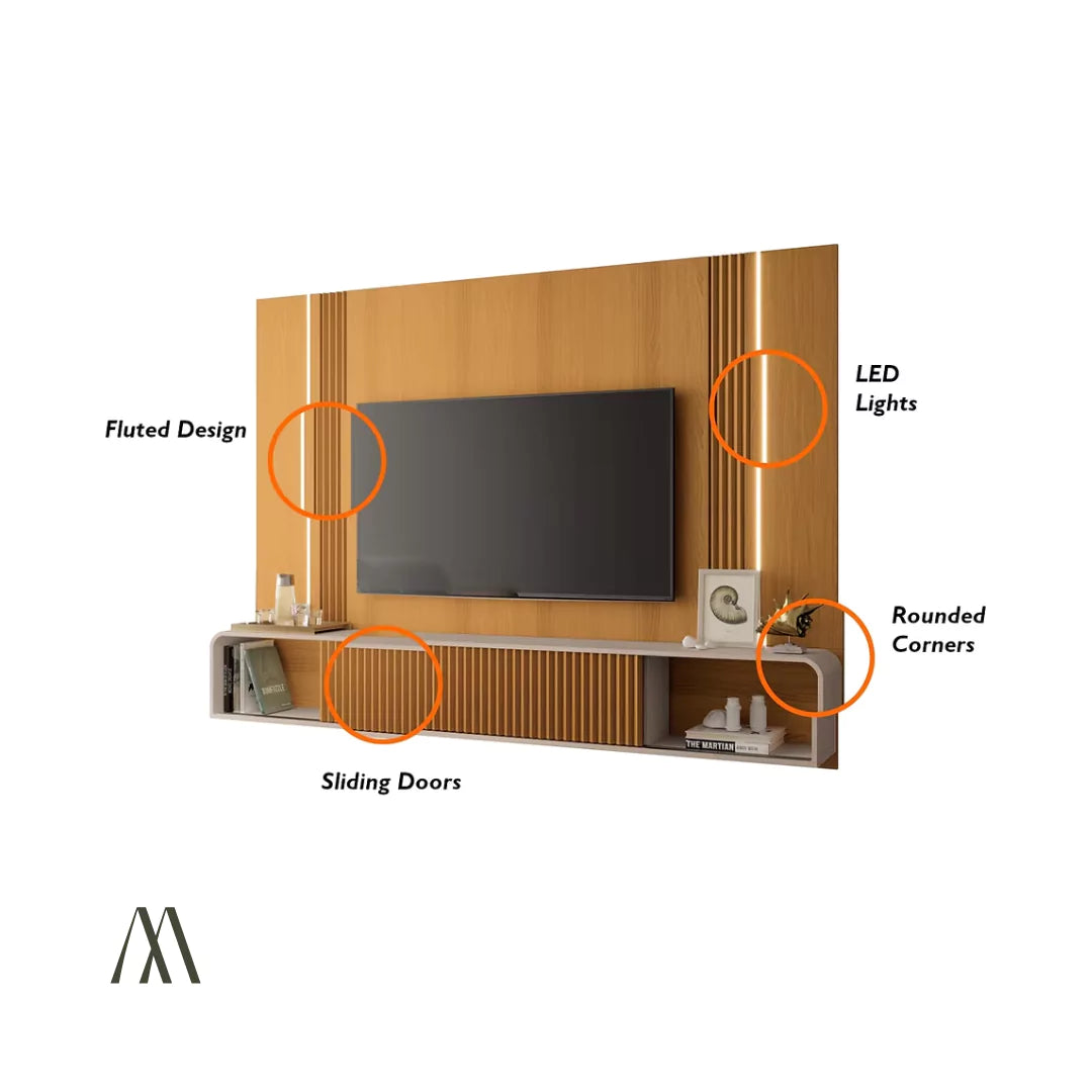 Kingdom TV Wall Panel